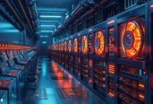 مزرعة التعدين: منشأة كبيرة لتعدين العملات الرقمية (Mining Farm)