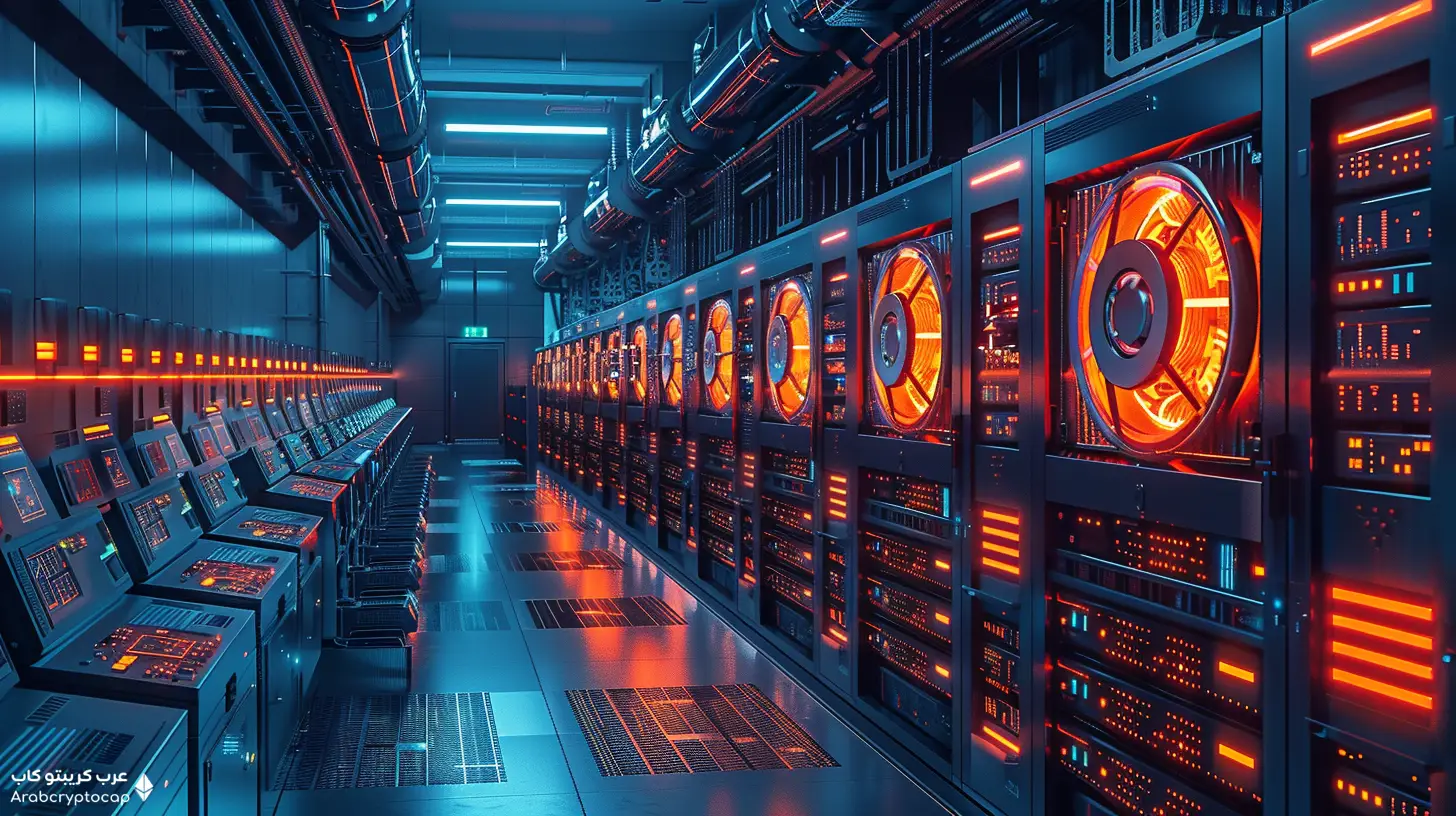 مزرعة التعدين: منشأة كبيرة لتعدين العملات الرقمية (Mining Farm)