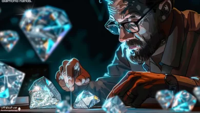 الأيدي الماسية: الاحتفاظ بالأصول رغم التقلبات الكبيرة في السوق (Diamond Hands)