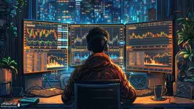 جدار البيع: عرض كبير لبيع العملات الرقمية (Sell Wall)