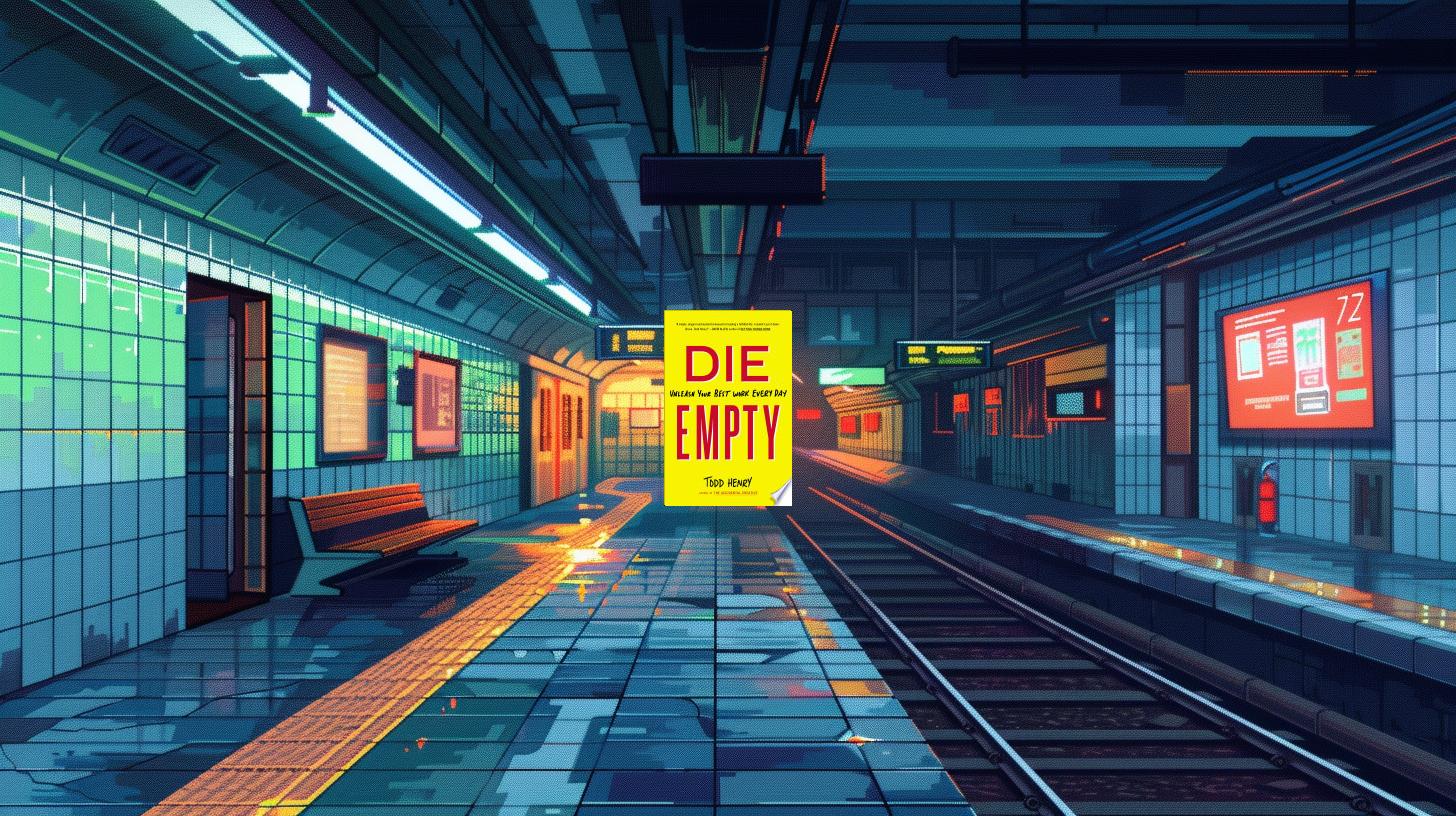 مراجعة شاملة لكتاب "Die Empty" للمؤلف تود هنري – اكتشاف الرؤى والدروس الرئيسية