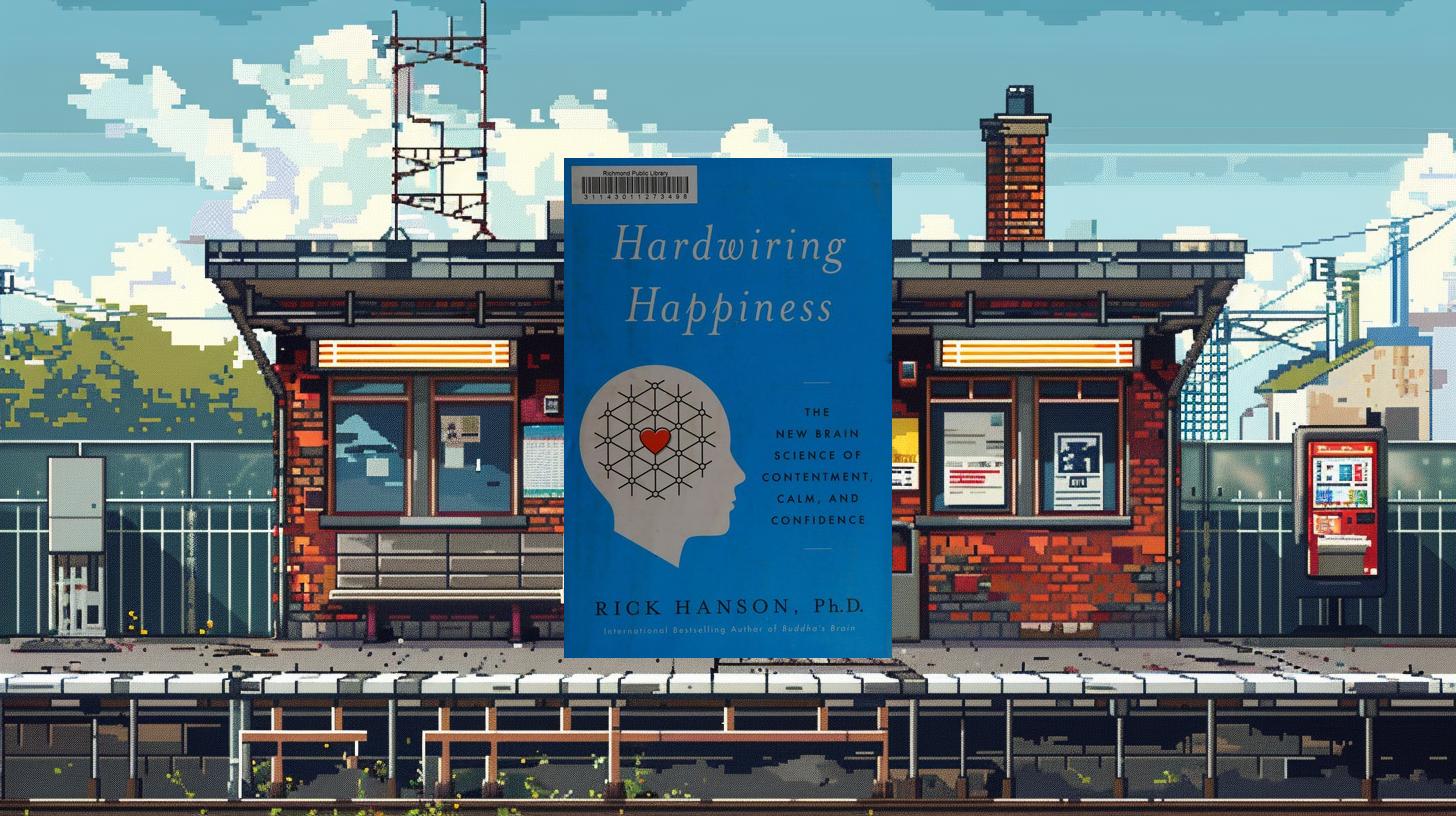 مراجعة شاملة لكتاب "Hardwiring Happiness" لريك هانسون – كيفية إعادة برمجة دماغك للسعادة