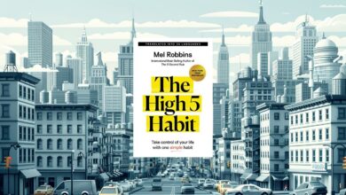 مراجعة شاملة لكتاب "The High 5 Habit" لميل روبينز – اكتشاف القوة الذاتية والتغيير الإيجابي