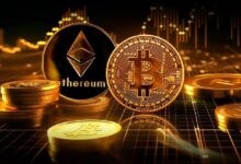 انهيار إيثريوم (ETH) إلى ما دون المستوى الرئيسي أمام بيتكوين (BTC)