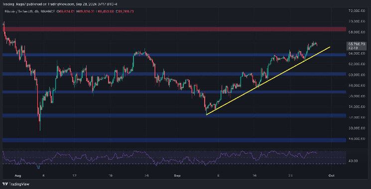 تحليل سعر بيتكوين: هل يستهدف البيتكوين $70 ألف قريباً؟ اكتشف الآن!