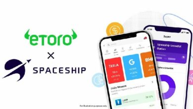 استحواذ eToro على تطبيق Spaceship الاستثماري الأسترالي مقابل 55 مليون دولار