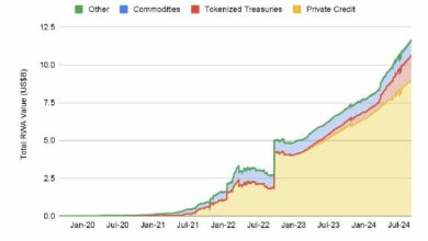 قيمة الأصول الواقعية المرمزة (باستثناء العملات المستقرة) تتجاوز 12 مليار دولار: بحث باينانس