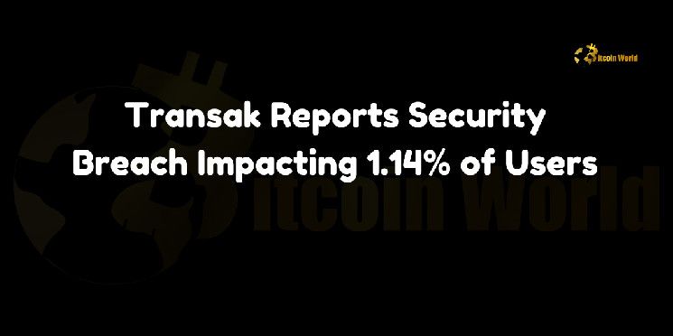 ترانزاك تُبلغ عن خرق أمني يؤثر على 1.14% من المستخدمين - اكتشف التفاصيل الآن