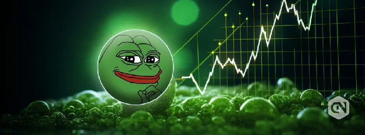 ارتفاع سعر PEPE بنسبة 117% ليصل إلى أعلى مستوى جديد عند $0.000025 - اكتشف الأسباب الآن!