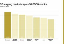 رسم بياني: القيمة السوقية لدوجكوين تتجاوز 60% من شركات S&P 500 - اكتشف التفاصيل الآن!