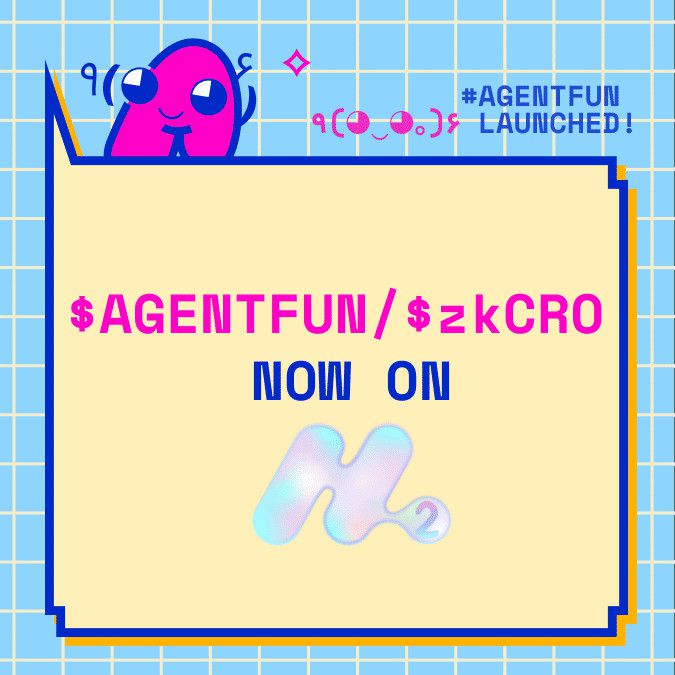 AgentFun.AI تنطلق كأول منصة للوكيل الذكي على Cronos zkEVM - اكتشف المزيد الآن!