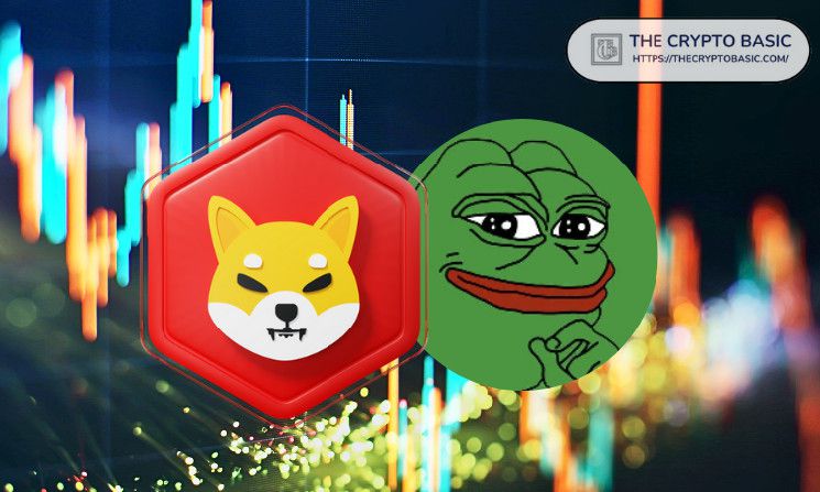 PEPE يقترب من شيبا إينو في أحدث ارتفاع، هل سيصبح PEPE ثاني أكبر عملة ميم؟ اكتشف الآن!