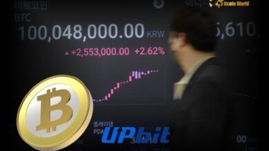 بيتكوين تتجاوز 100 مليون وون كوري على Upbit مع ارتفاع الطلب العالمي - اكتشف المزيد