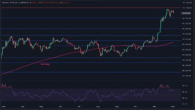 تحليل سعر البيتكوين: هل يهبط BTC إلى 80 ألف دولار إذا كسر مستوى الدعم هذا؟ تعرف على التفاصيل!