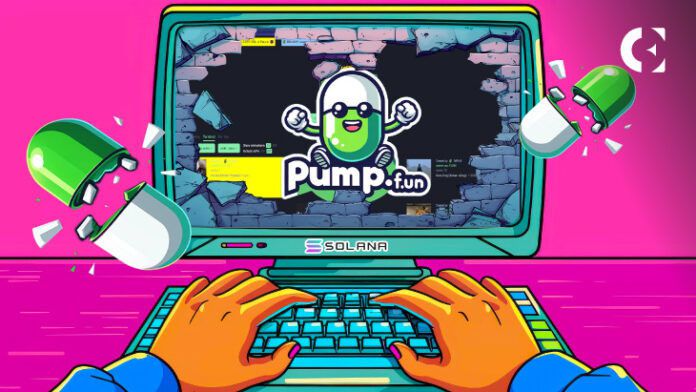 مشروع Pump.fun المبني على سولانا يصبح الرائد في إطلاق توكنات الميم