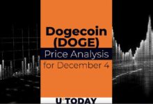 توقعات سعر DOGE ليوم 4 ديسمبر: هل سترتفع العملة؟