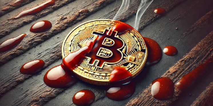 انهيار البيتكوين 6 آلاف دولار في دقائق، التعافي ليصل إلى 98 ألف دولار مع تجاوز تصفيات العملات المشفرة مليار دولار
