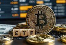 تواصل انخفاض بيتكوين، تدفقات صناديق الاستثمار المتداولة تتزايد! اكتشف التفاصيل هنا