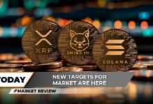 XRP يتجاوز $3: الهدف القادم، شيبا إينو (SHIB) بلا تقدم، سولانا (SOL) على وشك الصعود مجددًا - اكتشف المزيد!