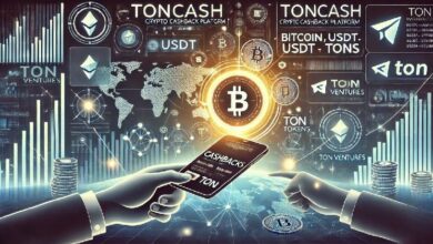 TONCASH: استثمر مع TON Ventures لتوسيع التطبيق الآن