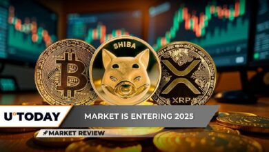 بيتكوين (BTC) يفقد الدعم: هل يبدأ عام 2025 بانهيار؟ شيبا إينو (SHIB) يصل لمستوى حرج و XRP يكافح للبقاء فوق $2 - اقرأ التحليلات الكاملة!