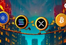 بيتكوين، إكس آر بي، سول، وأدا يواجهون تراجع مع إشارات بيع من TD Sequential - اكتشف التفاصيل الآن!