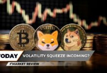 "بيتكوين (BTC) تحت الضغط الشديد، حجم شيبا إينو (SHIB) يقترب من الصفر، مستثمرو دوجكوين (DOGE) يتراجعون – اكتشف التفاصيل الآن!"